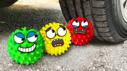 چالش له کردن وسایل کیوت زیر لا...