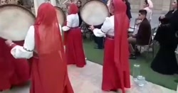 09126173461حنابندون،گروه دفنوازی بانوان،ساز و دهل