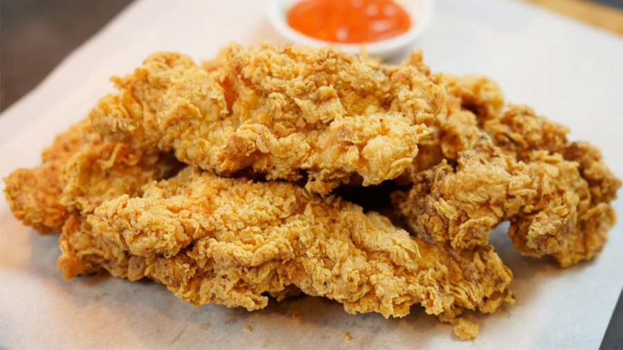 آموزش مرغ سرخ شده و ترد :: طرز تهیه فیله سوخاری