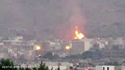 آتش سوزی لوله گاز در شهران