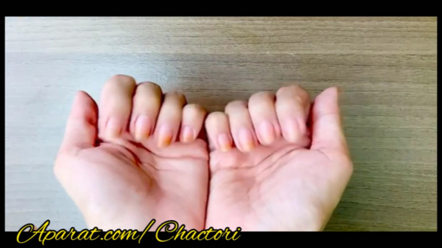 سفید و محکم و زیبا کردن ناخن ها || دستهایی زیبا || ناخن های محکم