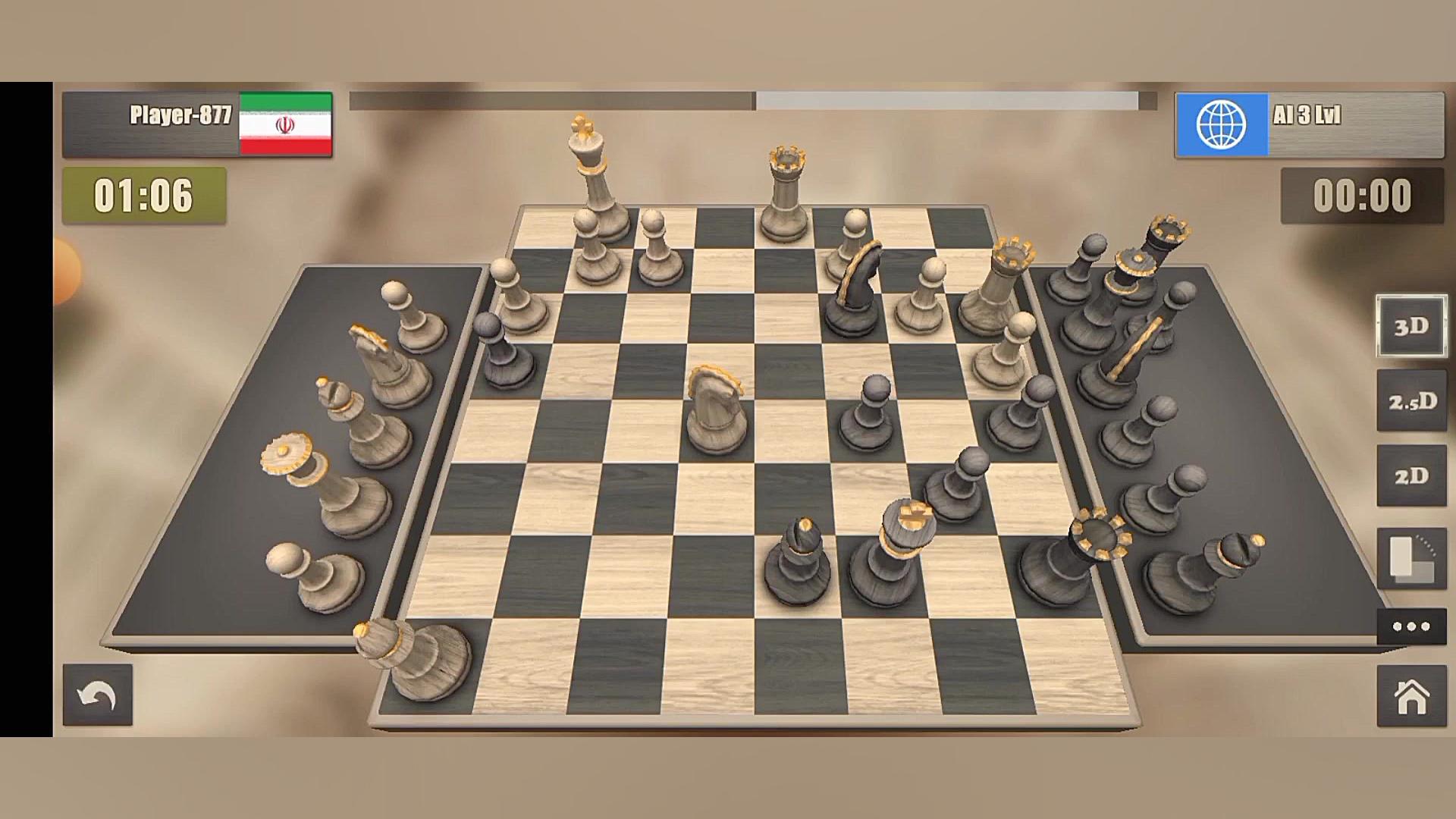 معرفی بازی Real chess زمان533ثانیه