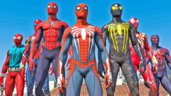 مرد عنکبوتی PS4 در مقابل تیم مرد عنکبوتی  | نبرد ابرقهرمان ها