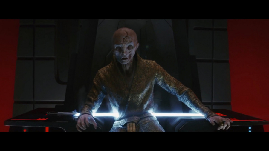 کشته شدن اسنوک (Supreme Leader Snoke) توسط Kylo در فیلم Star Wars: The Last Jedi زمان296ثانیه