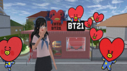 کد خونه ی تاتا در ساکورا اسکول سیمولیتر!SAKURA School Simulator bt21