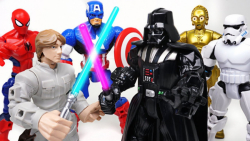 نبرد مرد عنکبوتی با تیم جنگهای...