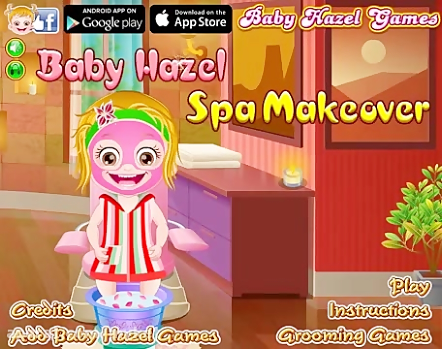 Baby Hazel Spa Makeover