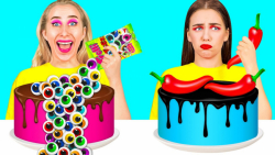 چالش خنده دار جدید  چالش غذایی...