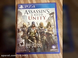 آنباکسینگ بازی Assassins Creed Unity نسخه ps4