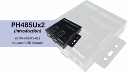 مبدل RS485/R422 به USB مدل PH485Ux2