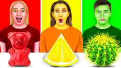 چالش خنده دار جدید  چالش غذای...