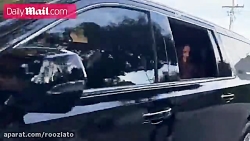 حضور درو بریمور در مراسم عروسی...