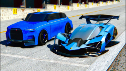 گیم ماشینی جدید :: لامبورگینی مدل جدید آبی