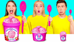 چالش خنده دار جدید  چالش غذایی...