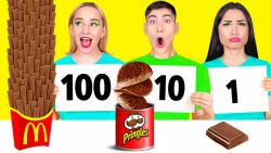 چالش خنده دار جدید  چالش غذایی...