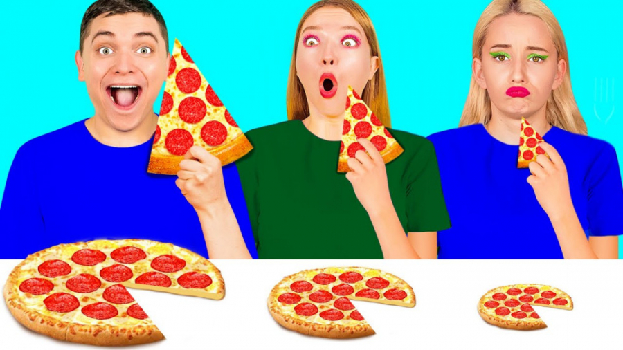 چالش خنده دار جدید  چالش غذایی...