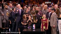 جشن قهرمانی کلیولند پس از قهرم...