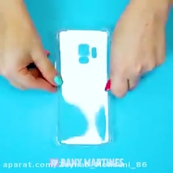 تزئین جلد گوشی دخترانه