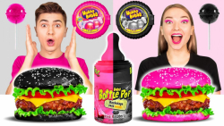 چالش خنده دار جدید  چالش غذایی...