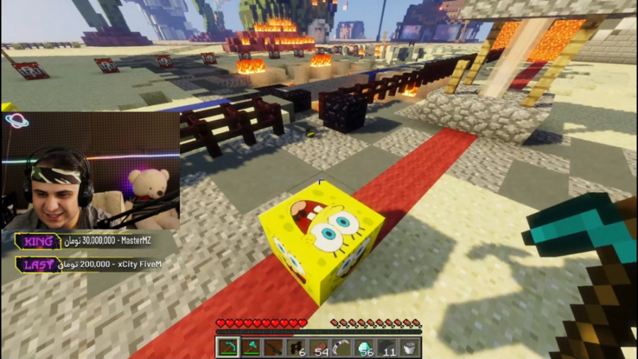 ماین کرفت | لاکی بلاک باب اسفن...