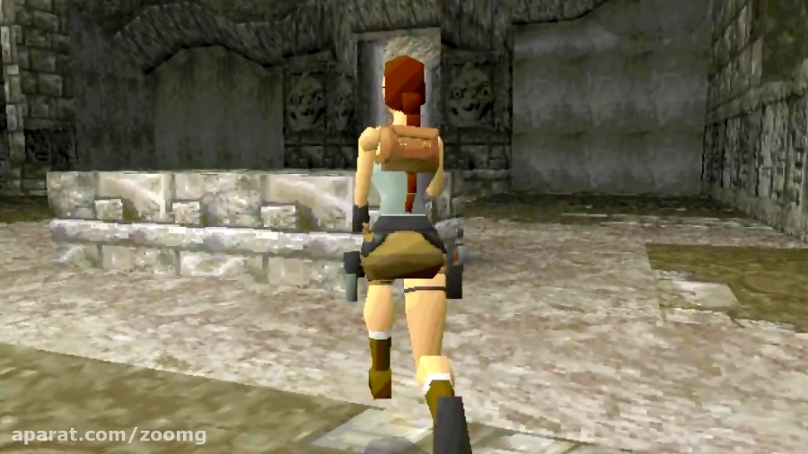 گیم پلی پیش از آلفای بازی Tomb Raider 1996 - زومجی