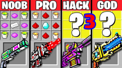 خفنترین تفنگ لیزری ماینکرفت رو...