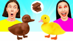 چالش خنده دار جدید  چالش غذا...