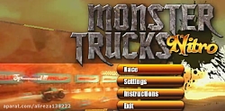 تیزر بازی monster trucks nitro
