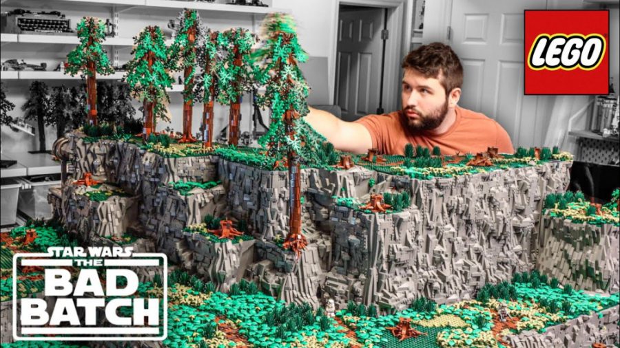 لگو جنگ ستارگان(استار وارز)!!!ساخت لگوی خفن جنگ ستارگان star wars lego زمان403ثانیه