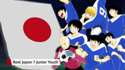 7 نوجوانان ژاپن در بازی کاپیتان سوباسا