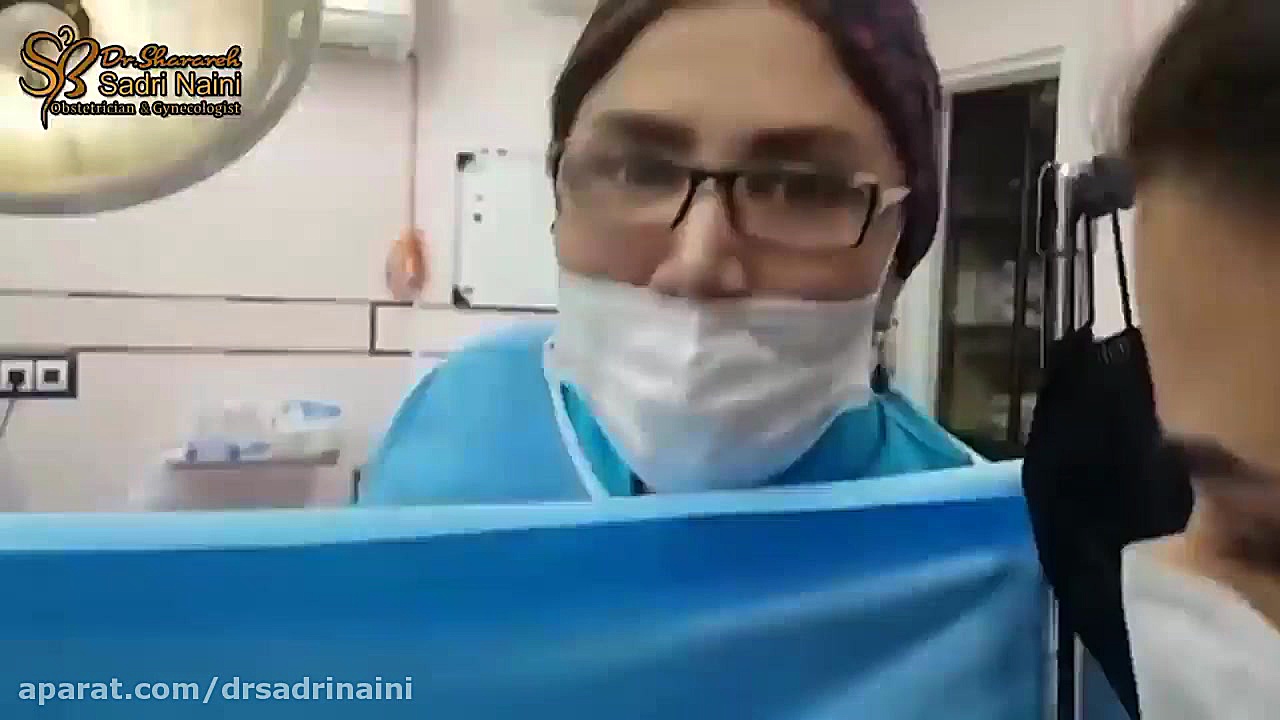فیلم سزارین دوقلوها در اتاق عمل پلاستیک لثه