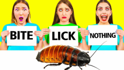 چالش خنده دار جدید  چالش غذایی...