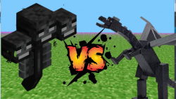 نبرد اندر دراگون با ویدر در ماینکرافت ماینکرفت ماین کرافت Minecraft