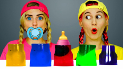 چالش خنده دار جدید  چالش غذا ش...