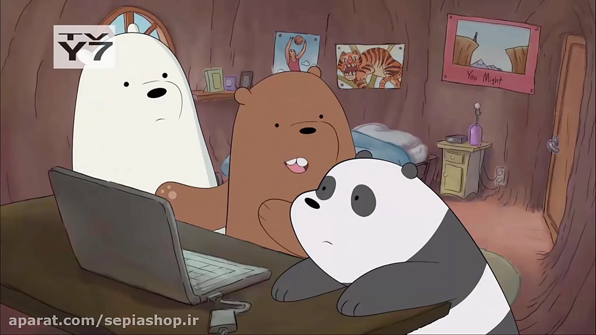 کارتون خرس‌های کله فندقی (خرس‌های ساده‌لوح)   عروسک زمان53ثانیه