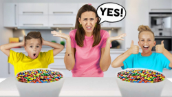 تمام روز چالش بله با ولاد و نی...