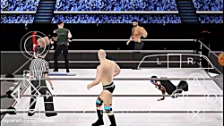 مسابقه گروه رومن رینز با گروه...