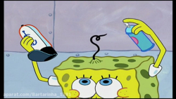 باب اسفنجی و تار موی زیبا  کار...