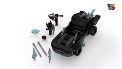 لگو دی سی مدل تعقیب پنگوئن با بت موبیل (76181) toytoy.ir توی توی