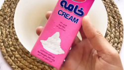 فرم دادن خامه صبحانه ، خامه فرم گرفته