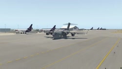 سقوط هواپیمای نظامی GTA5