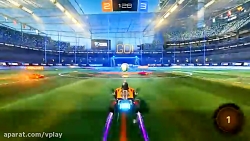 تریلر گیم پلی بازی rocket leag...