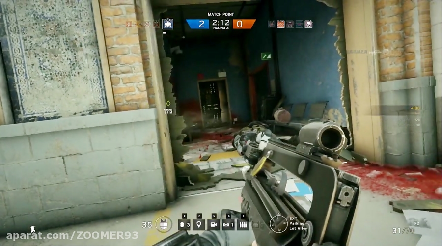 گیم پلی بازی Rainbowsix Siege گیم پلی بازی Rainbowsix Siege