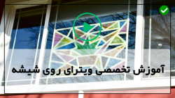 آموزش دورگیری ویترای-ویترای روی ظروف بلور-نقاشی پرنسس بر روی طلق