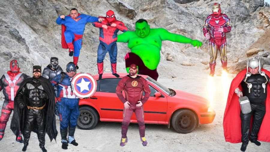 ابرقهرمانان  هالک  مرد عنکبوتی...