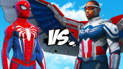 نبرد ابر قهرمانان | مرد عنکبوتی PS4 در مقابل فالکون