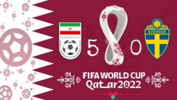 فینال جام جهانی  ایران 5 _0 سوئد در دریم لیگ 2022