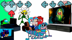 میکس کارتونی امانگ اس  بانزو ب...