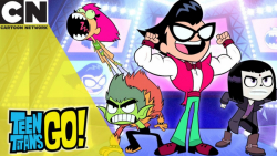 کارتون تایتانهای نوجوان ، تبدی...