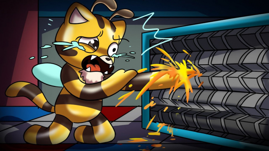 کارتون پاپی پلی تایم Cat Bee &...